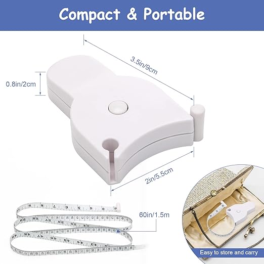 🎉Last Day Special 49% OFF-60 Inch Automatic Telescopic Tape Measure