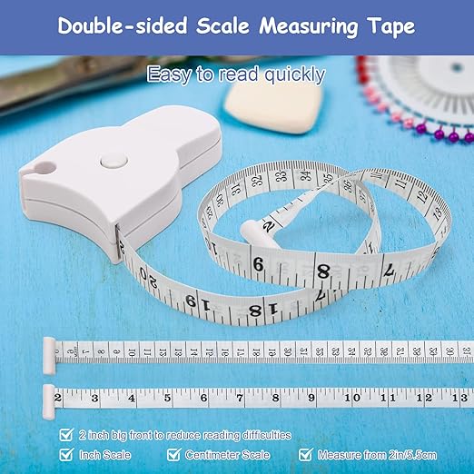 🎉Last Day Special 49% OFF-60 Inch Automatic Telescopic Tape Measure