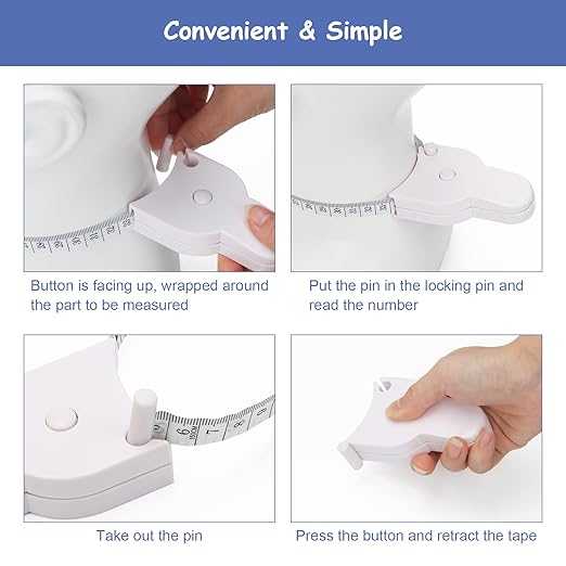 🎉Last Day Special 49% OFF-60 Inch Automatic Telescopic Tape Measure