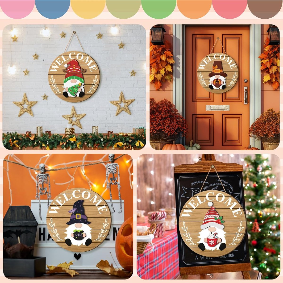 🎄 50K+ SOLD! 🎁Christmas DIY Wooden Plaque