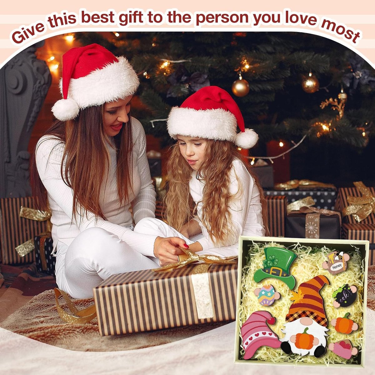 🎄 50K+ SOLD! 🎁Christmas DIY Wooden Plaque
