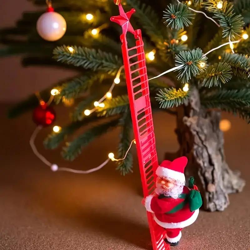 🎁Last Day Special 49% OFF-Electric Tree-Climbing Father Christmas (with music)