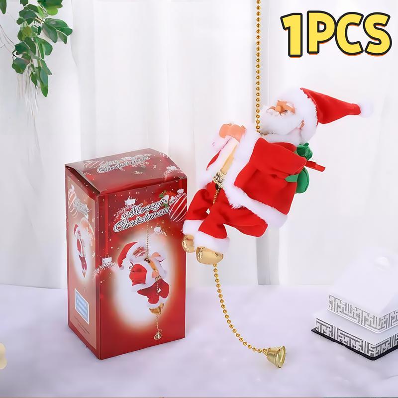 🎁Last Day Special 49% OFF-Electric Tree-Climbing Father Christmas (with music)