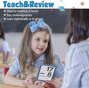 🔥Math Flash Cards and Math Board Multiplication Flash Card
