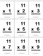 🔥Math Flash Cards and Math Board Multiplication Flash Card