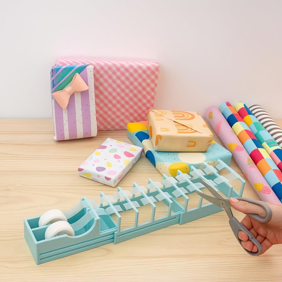 🔥5K+ Sold -Desktop Tape Dispenser for Gift Wrapping & Crafts