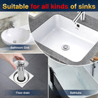Last Day 49% OFF🔥Universal Stainless Steel Bathroom Drain Strainer