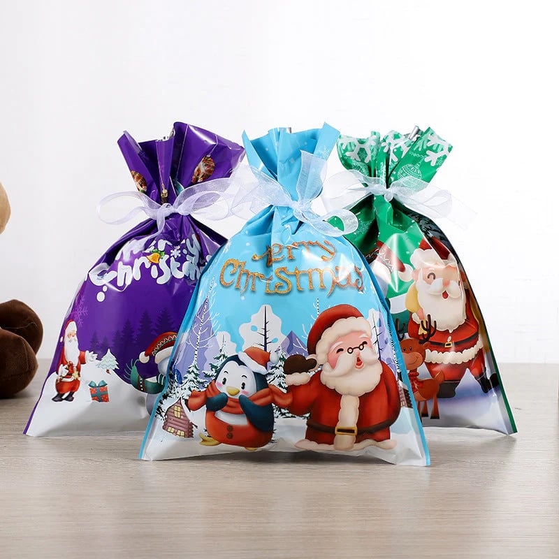 🎄Holiday Pre-Sale Save 49%🔥MerryPouch Christmas Drawstring Gift Bags