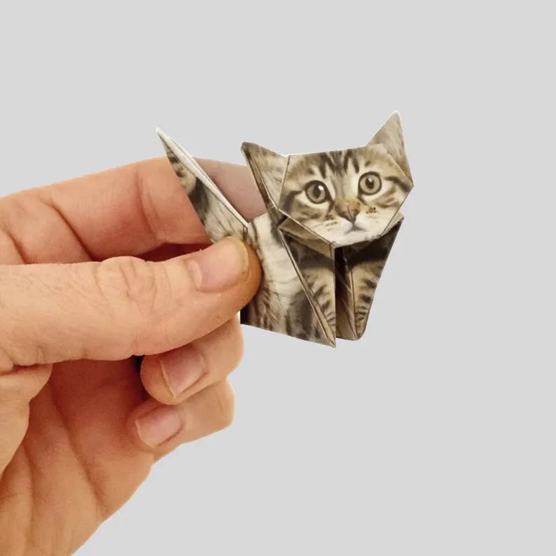 ⏰Buy More Save More😻✨Easy DIY Paper Cats Kit | Guided Lines & Instructions Included