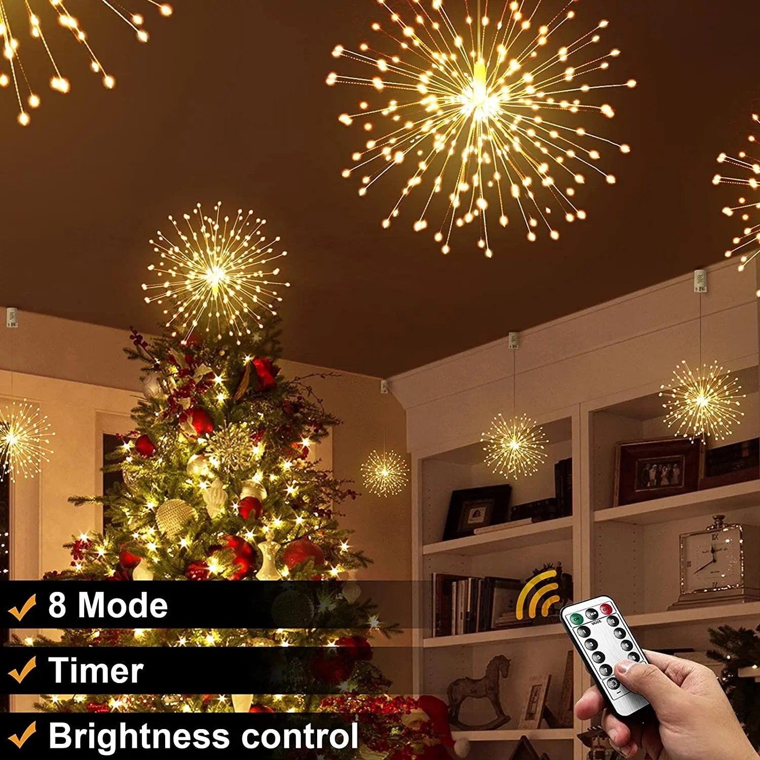 ✨Buy More Save More-🎄Christmas Hot Sale - Hanging Waterproof Fairy Lights