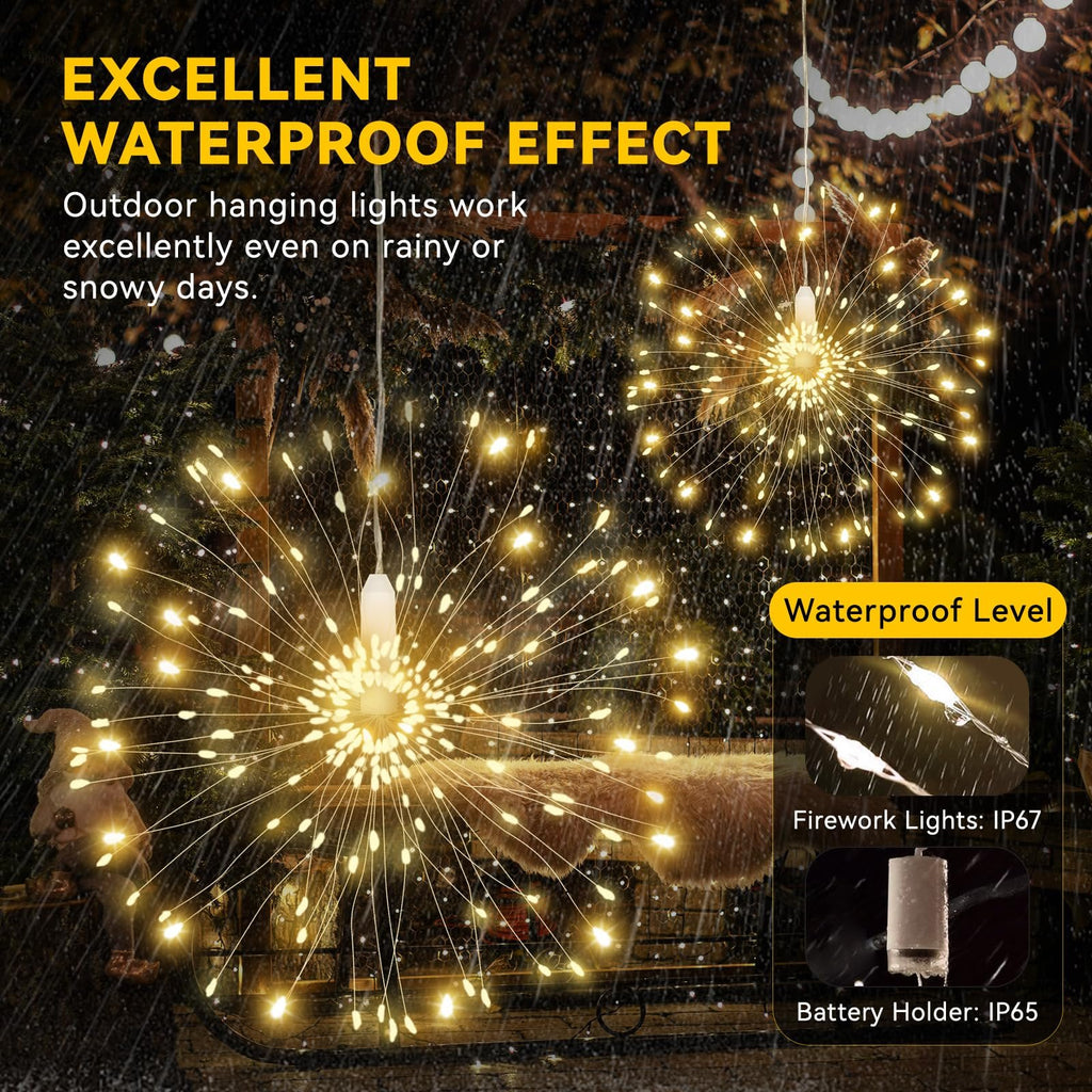 ✨Buy More Save More-🎄Christmas Hot Sale - Hanging Waterproof Fairy Lights