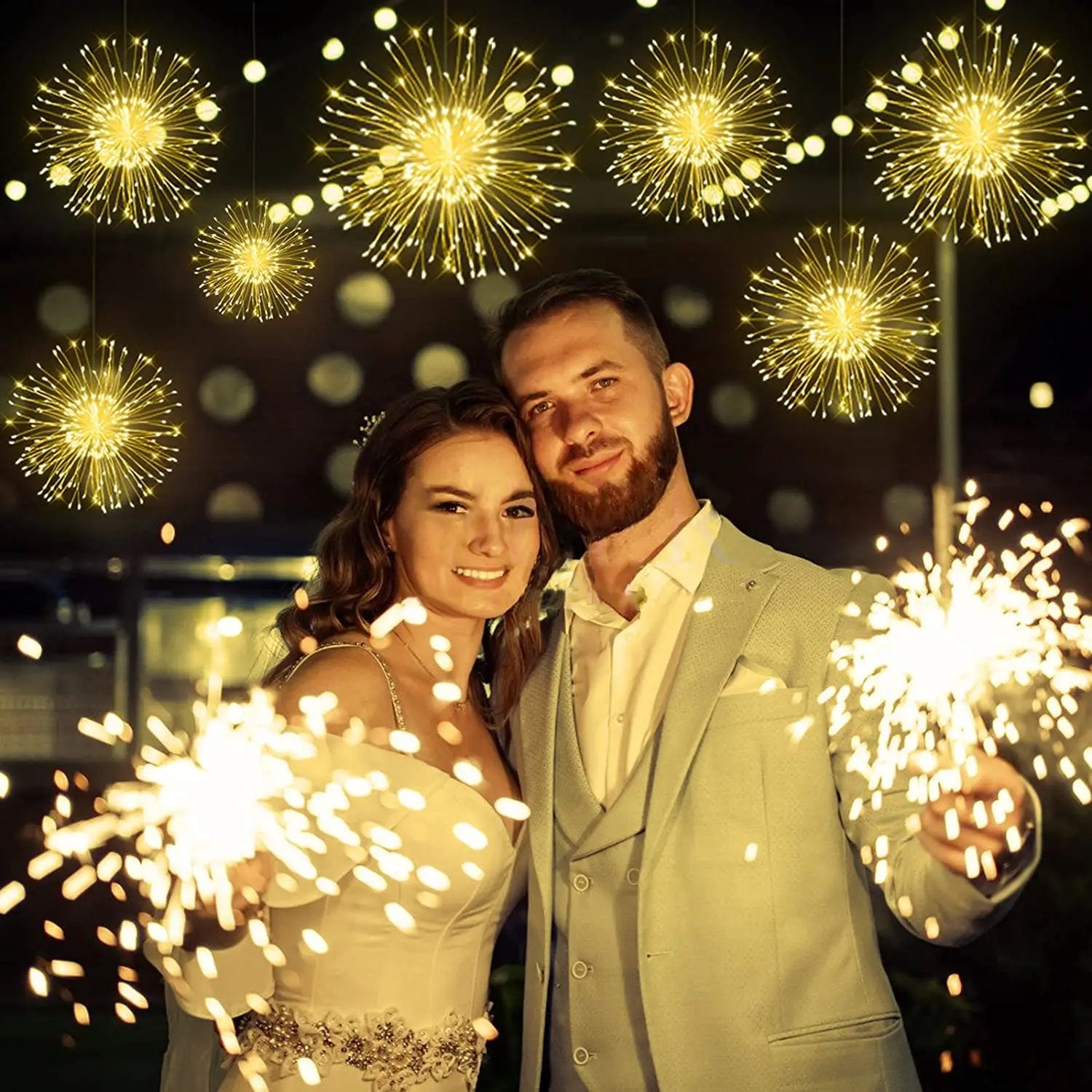 ✨Buy More Save More-🎄Christmas Hot Sale - Hanging Waterproof Fairy Lights