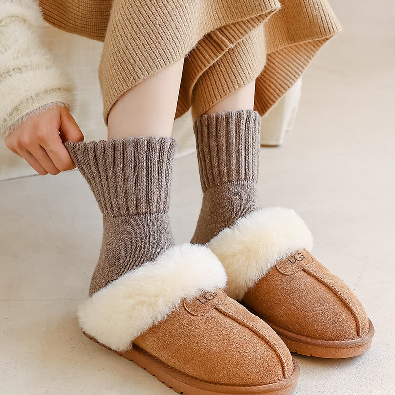 🔥Save 49%-Women's Solid Mid-calf Socks
