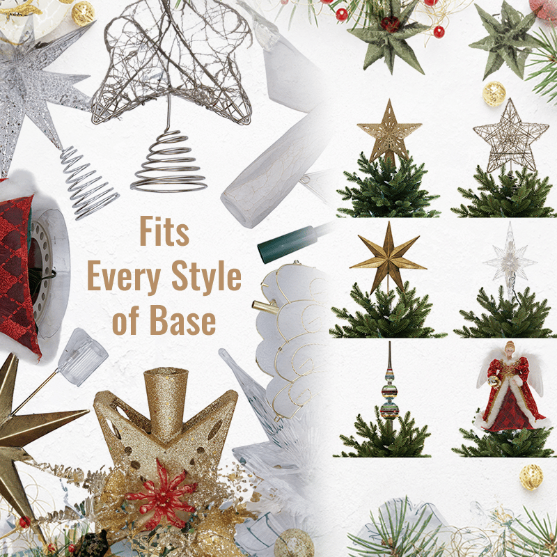 🎄Christmas Sales 49% OFF-Christmas Tree Topper Holder