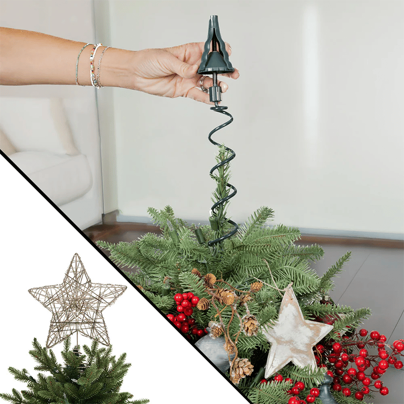 🎄Christmas Sales 49% OFF-Christmas Tree Topper Holder