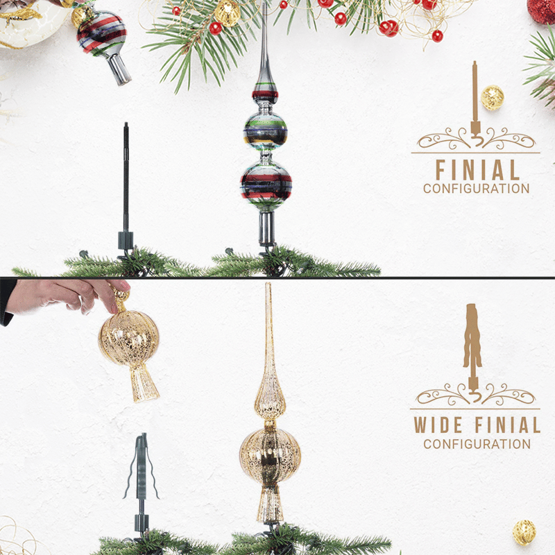 🎄Christmas Sales 49% OFF-Christmas Tree Topper Holder