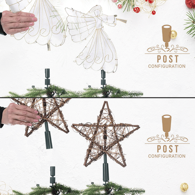 🎄Christmas Sales 49% OFF-Christmas Tree Topper Holder