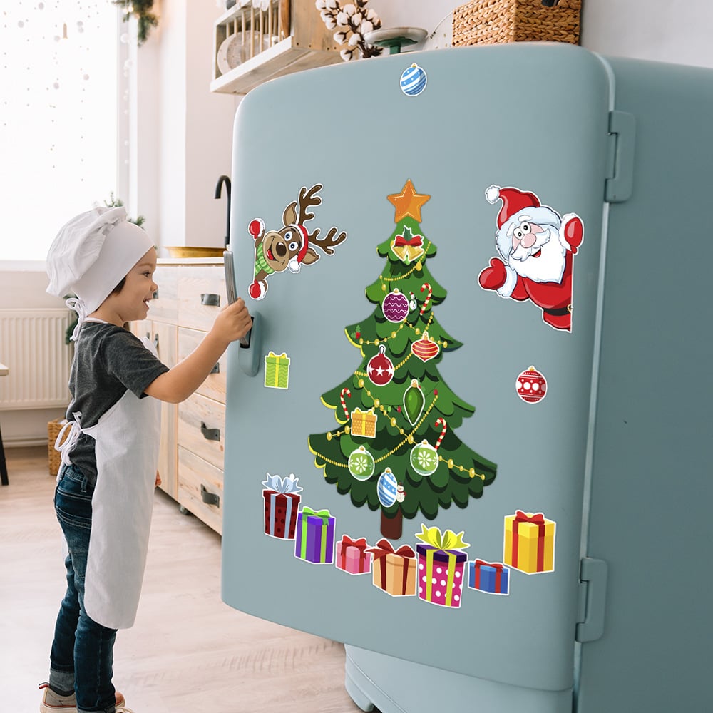 🎄Christmas Sales 49% OFF-Christmas Themed Magnetic Sticker