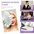 🔥100 Days Money Saving Challenge Coin Envelope BudgetStorage Book💵