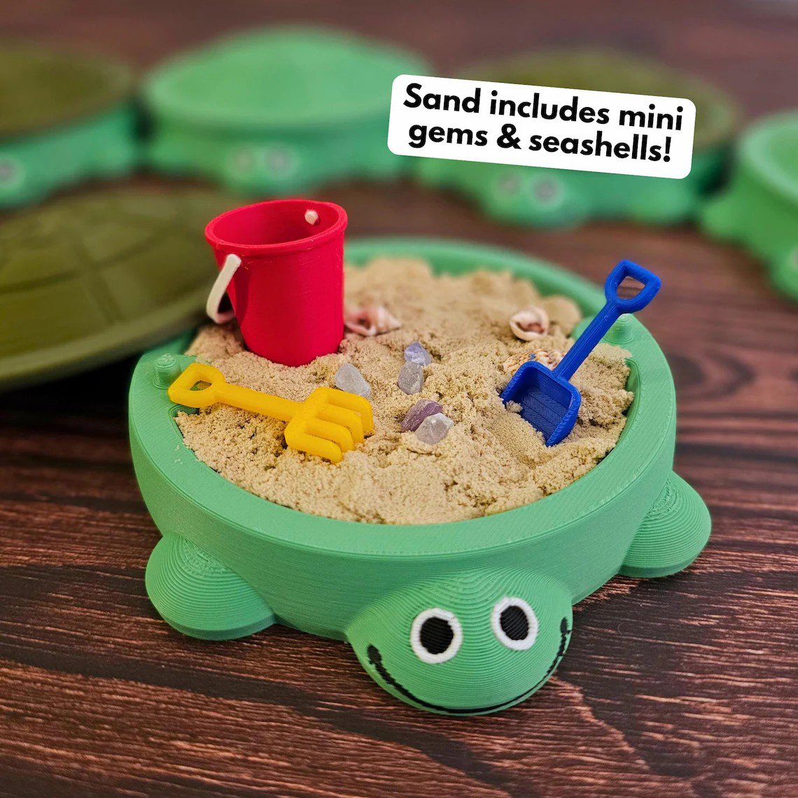 🔥Last Day: 50% OFF!🐢Mini Turtle Sandbox Desk Toy