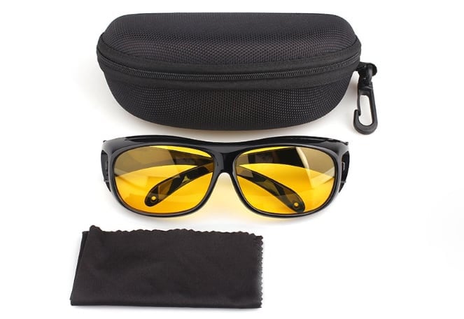 😎Night Vision Driving Glasses Fit Over Glasses for Men Women