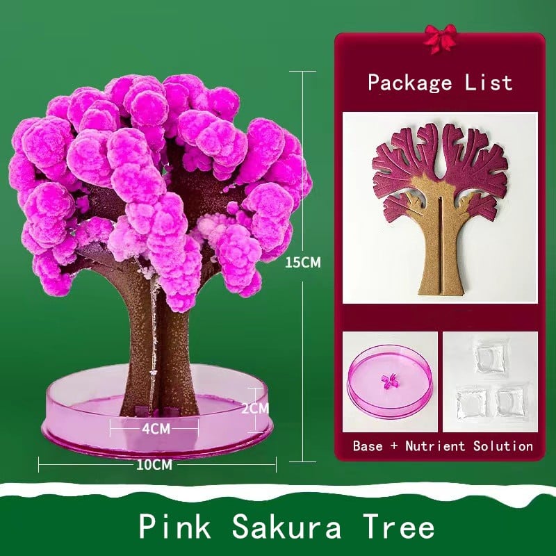 Magical Growing Christmas Tree Paper Tree Blossoms