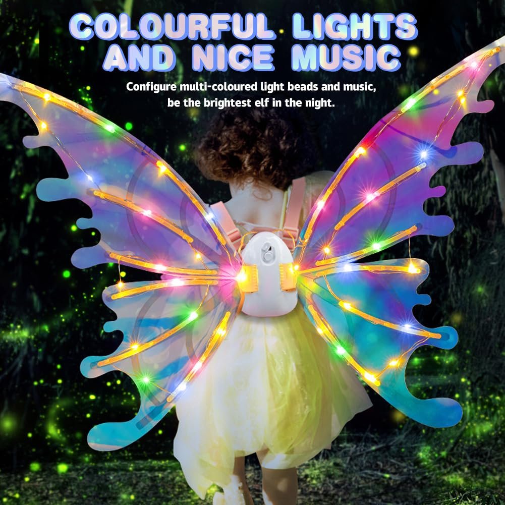 Electric Fairy Wings for Kids