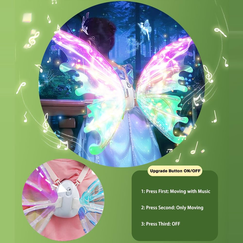 Electric Fairy Wings for Kids