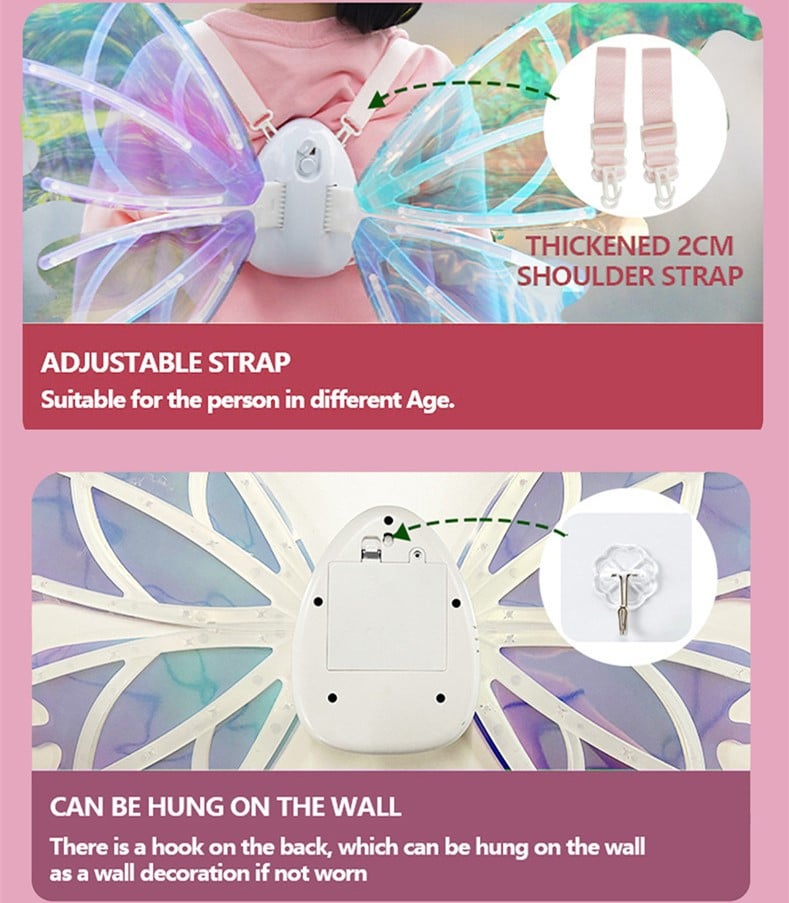 Electric Fairy Wings for Kids