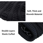 🎁Early Christmas Sale 49% OFF-2025 Satin knit beanie. Soft and gentle on hair.