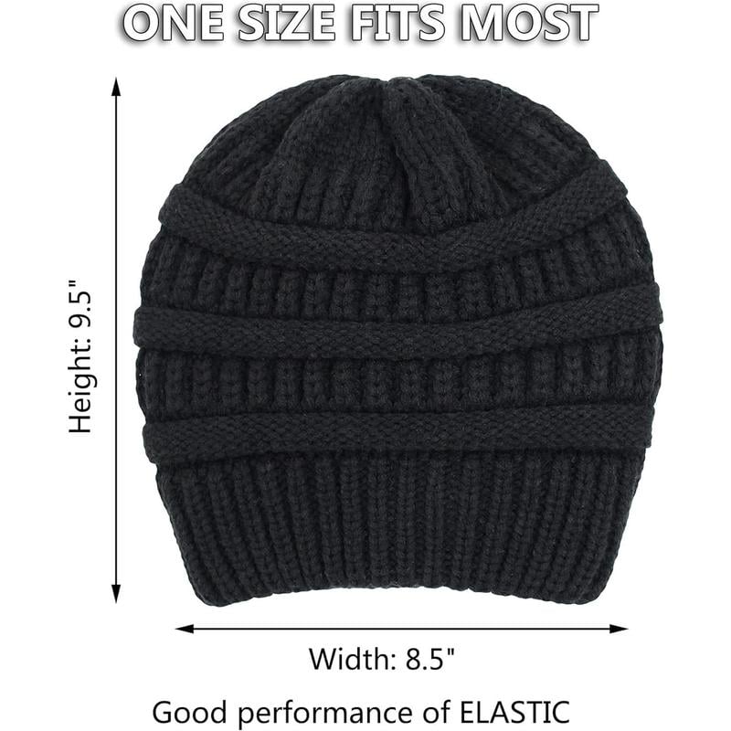 🎁Early Christmas Sale 49% OFF-2025 Satin knit beanie. Soft and gentle on hair.