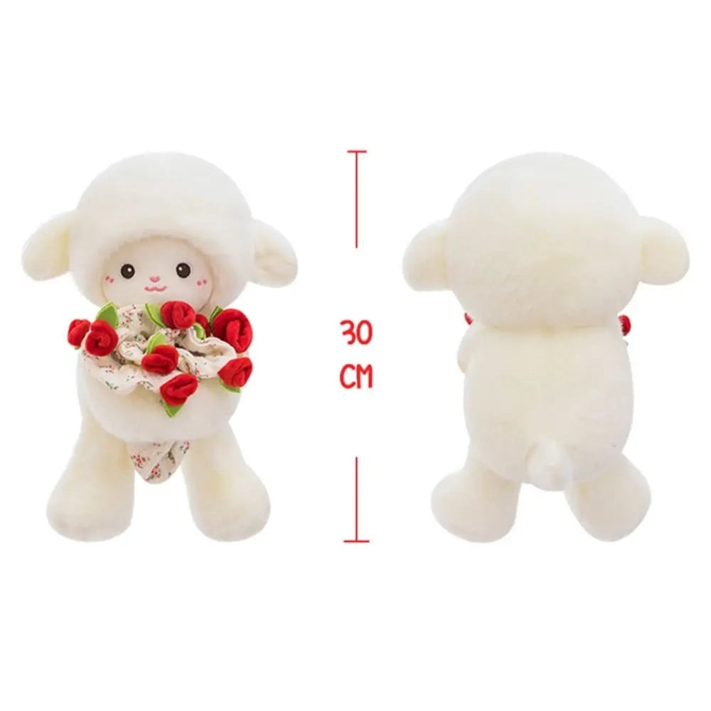 ✨Last Day 49%OFF-Cute Sheep Design.Removable Hat & Bouquet:Sheepley Sweetheart