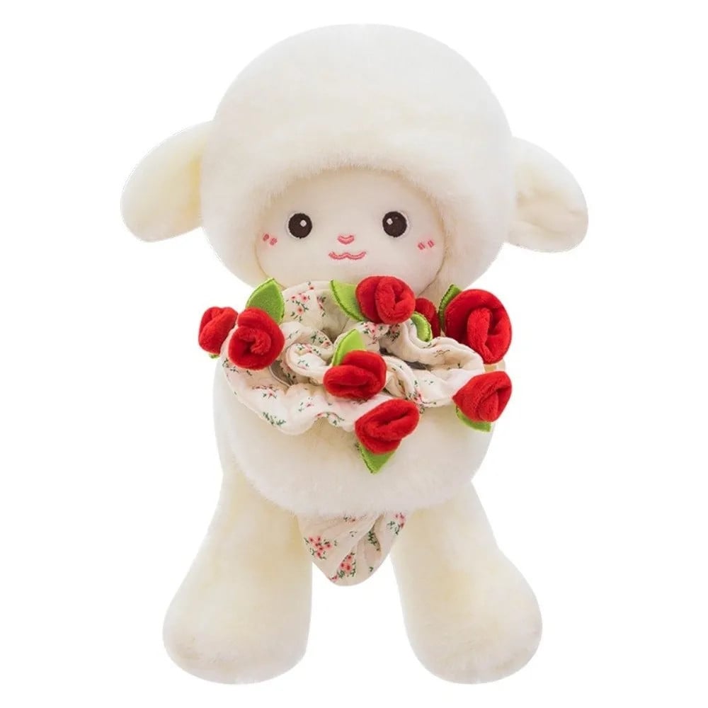 ✨Last Day 49%OFF-Cute Sheep Design.Removable Hat & Bouquet:Sheepley Sweetheart