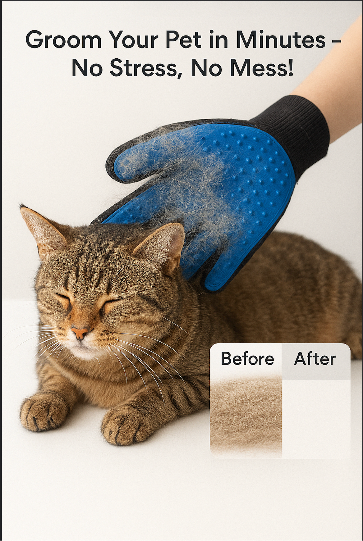 ✨Last Day 49%OFF-Worry-free combing. Reuseable Pet Hair Remover