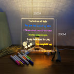✨Last Day 49%OFF-LED Note Board with Colors