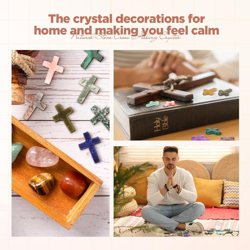 🔥Last Day 49% OFF🔥Cross Crystal Stone Natural Crystal