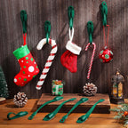 🔥Last Day 49% OFF🔥-6 PCS Christmas Silicone Garland Hangers