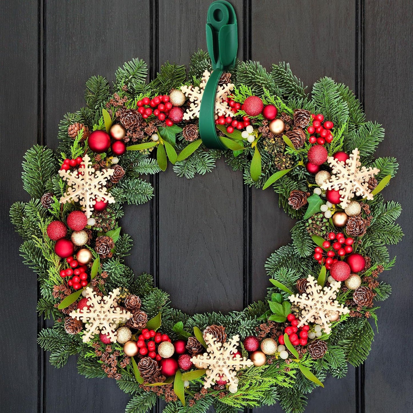 🔥Last Day 49% OFF🔥-6 PCS Christmas Silicone Garland Hangers