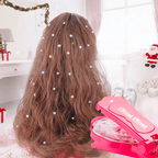 🎄Christmas Special 49% OFF💎Shining Bling Diamond Hair Sparkle Stapler Machine Set