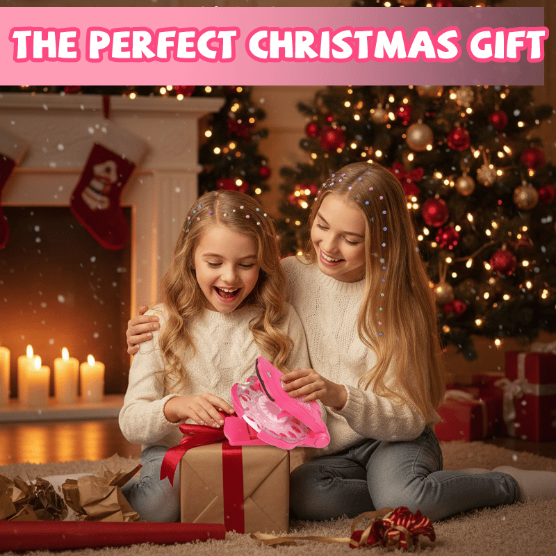 🎄Christmas Special 49% OFF💎Shining Bling Diamond Hair Sparkle Stapler Machine Set