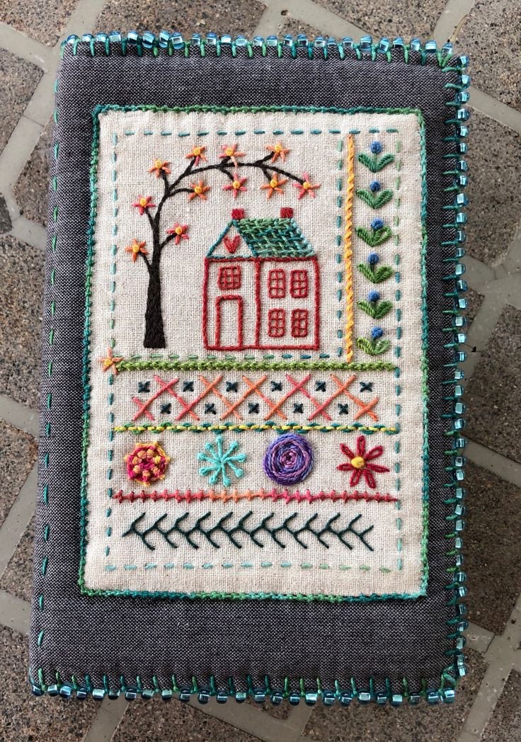 ❤️Beginner-Friendly🪡Stitch Book 📖with 106 different stitches