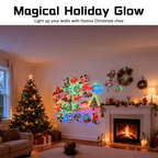 💥Limited  Time Offer 🎄✨Christmas 3D Glowing Wall Decals