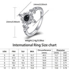 🔥Last Day 49% OFF - 🔮Witch's Knot Ring with Black Obsidian