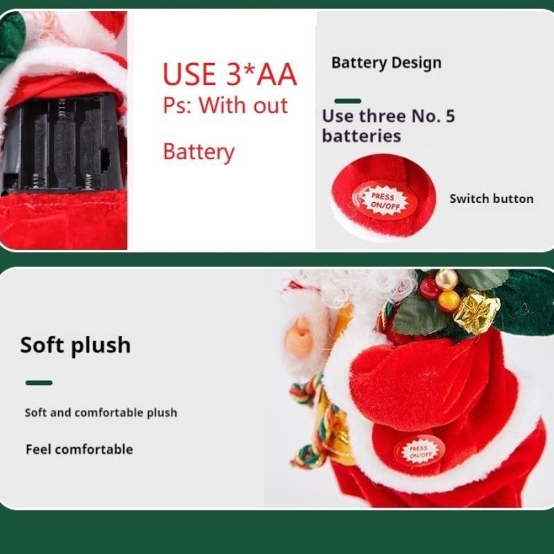 🔥Last Day 49% OFF🔥Electric Santa Claus Dwarf Design Ornament