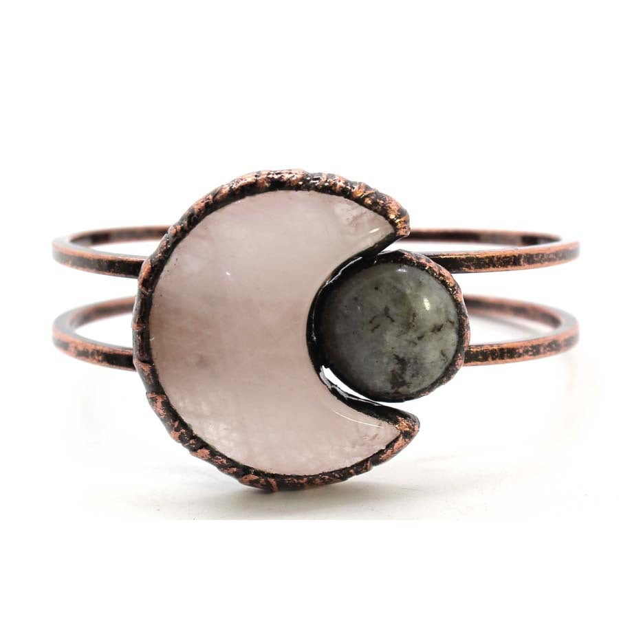 Boho Style Sun and Moon Crystal Jewelry Bracelet