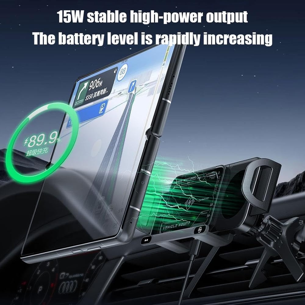 (Chrismas  Day Sale) High Intelligent 2 in 1 Auto Rotating Phone Holder