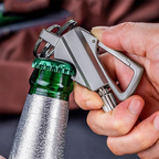 Permanent Match Infinity Lighter with Multitool Keychain Bottle Opener