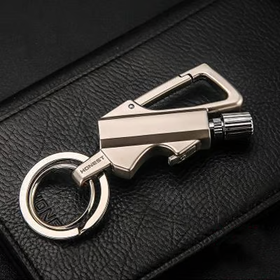 Permanent Match Infinity Lighter with Multitool Keychain Bottle Opener