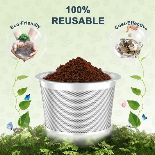 💕Hot sale 49% OFF💖☕ Stainless Steel Reusable K Cups – Pure Flavor, Zero Waste