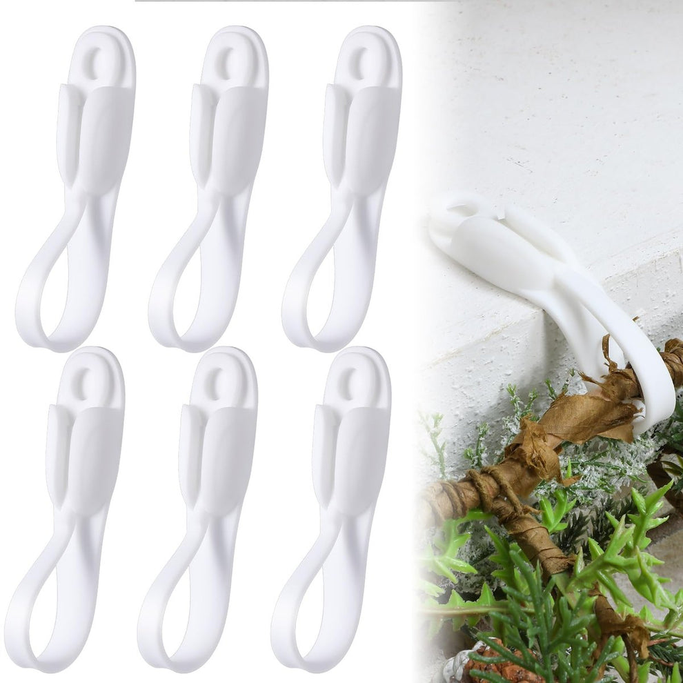 🔥Last Day 49% OFF🔥-6 PCS Christmas Silicone Garland Hangers